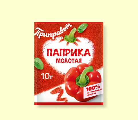 Паприка молотая 10г*30шт (шоу-бокс) Приправыч